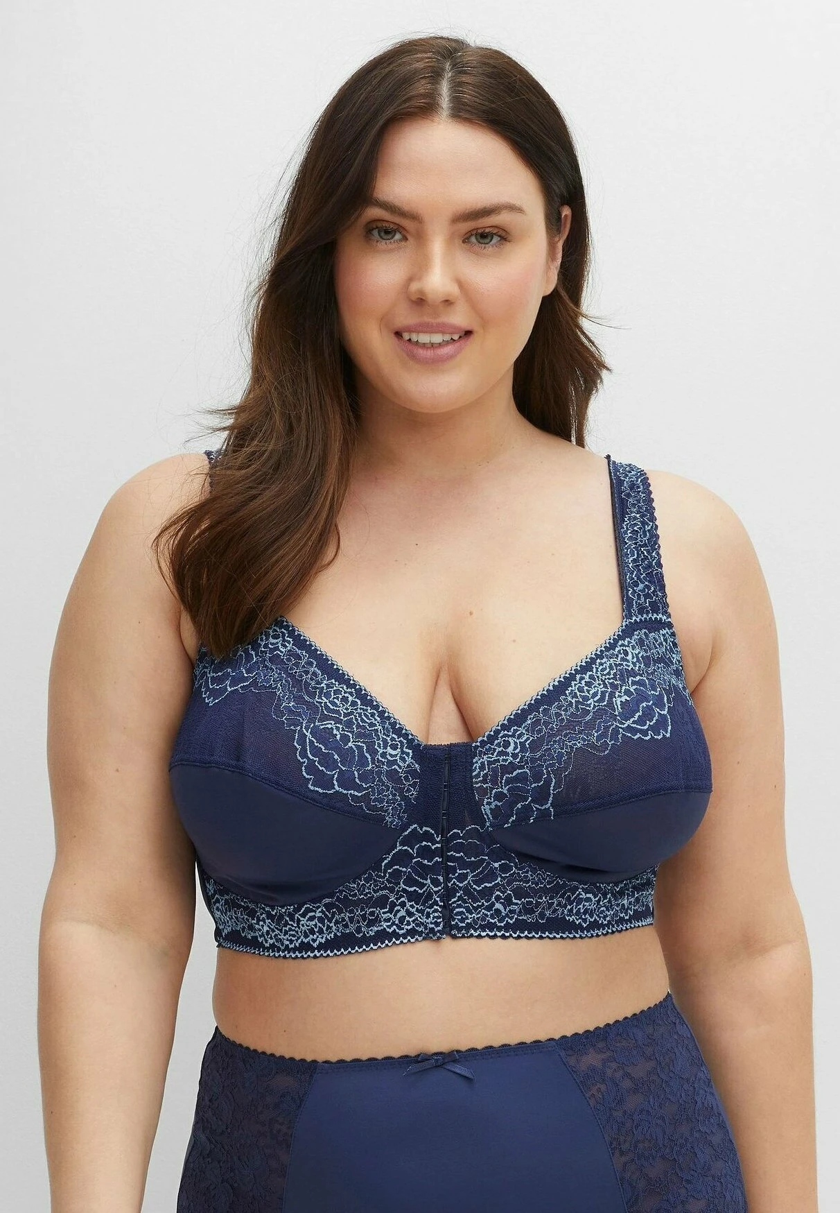 Sheego Bh - Sujetador Balconette - Dunkelblau 1 Sheego Bh - Sujetador Balconette - Dunkelblau