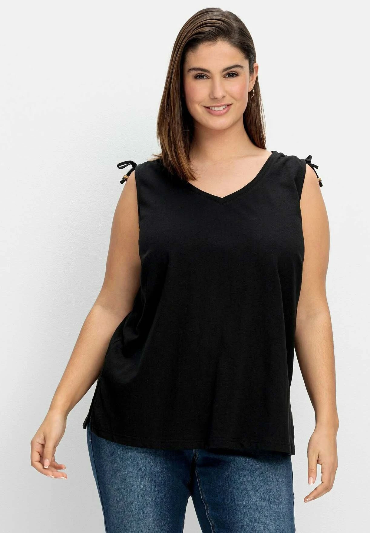 Sheego Top - Schwarz 1 Sheego Top - Schwarz