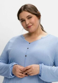 Sheego Túnica - Mittelblau -Sheego Ventas b0965a66a3504fbdb54f733150de20d8