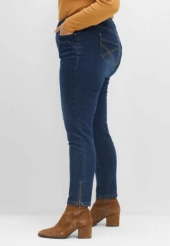 Sheego Vaqueros Slim Fit - Dark Blue Denim -Sheego Ventas b13dacdc27cb4a23a45ce185ee09cb20