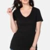 Sheego Camiseta Básica - Black