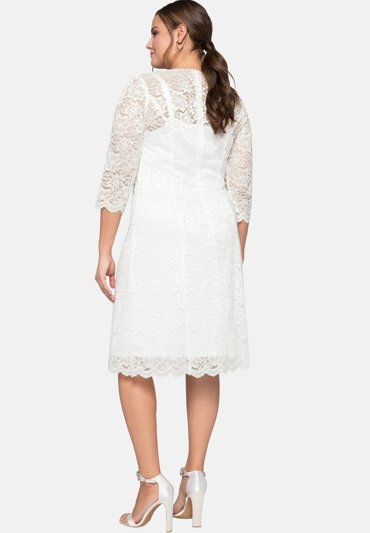 Sheego Vestido Informal - Off-White 3 Sheego Vestido Informal - Off-White - Imagen 3