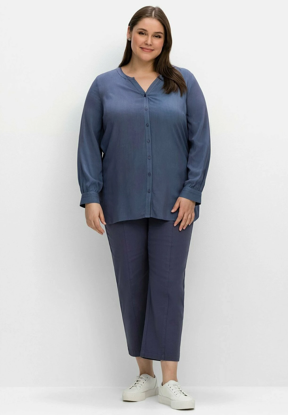 Sheego Camisa - Indigo 2 Sheego Camisa - Indigo - Imagen 2