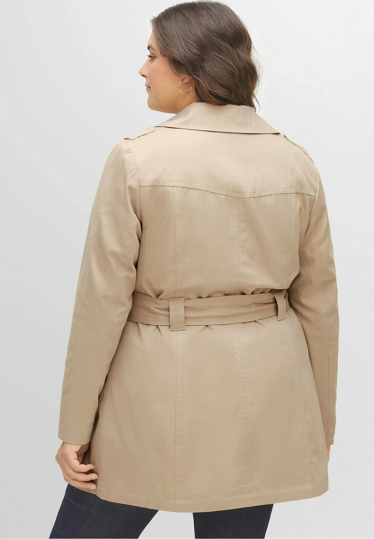 Sheego Gabardina - Softtaupe 3 Sheego Gabardina - Softtaupe - Imagen 3