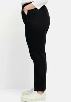 Sheego Pantalones Chinos - Schwarz -Sheego Ventas c5bbcaebdccd4a338f60c5dc2fc4476e