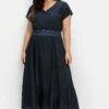 Sheego Maxi - Vestido Informal - Nachtblau