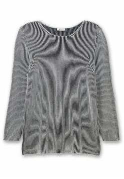 Sheego Jersey De Punto - Nachtblau Meliert -Sheego Ventas c791c4d2081d4980a7855c8bf83341bf