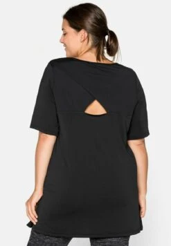 Sheego Camiseta Estampada - Black -Sheego Ventas c81700c0804b4106a0244d1256ce7960