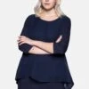 Sheego Blusa - Navy Blue