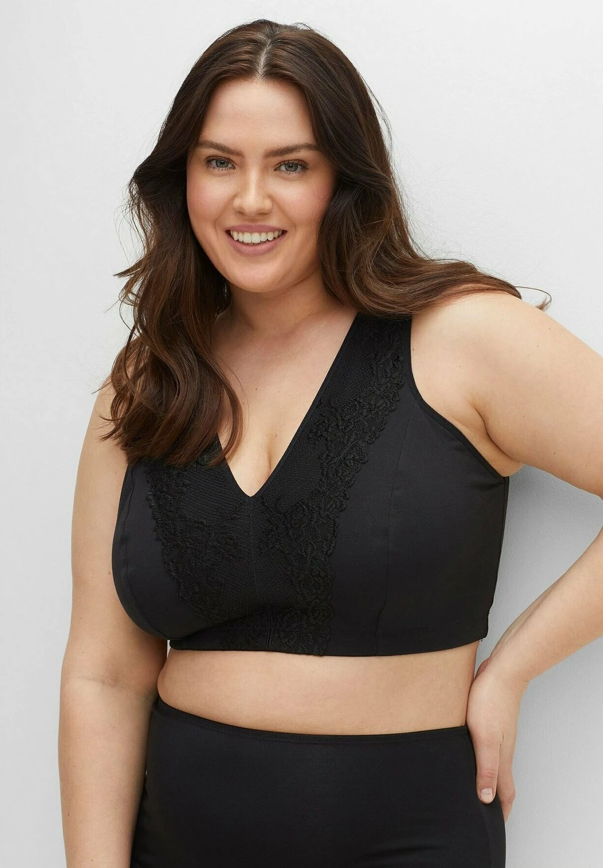 Sheego Bh - Top - Schwarz 1 Sheego Bh - Top - Schwarz