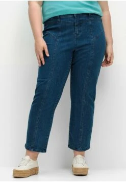 Sheego Gerade Pia - Vaqueros Rectos - Blue Denim