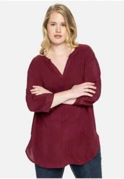 Sheego Túnica - Weinrot