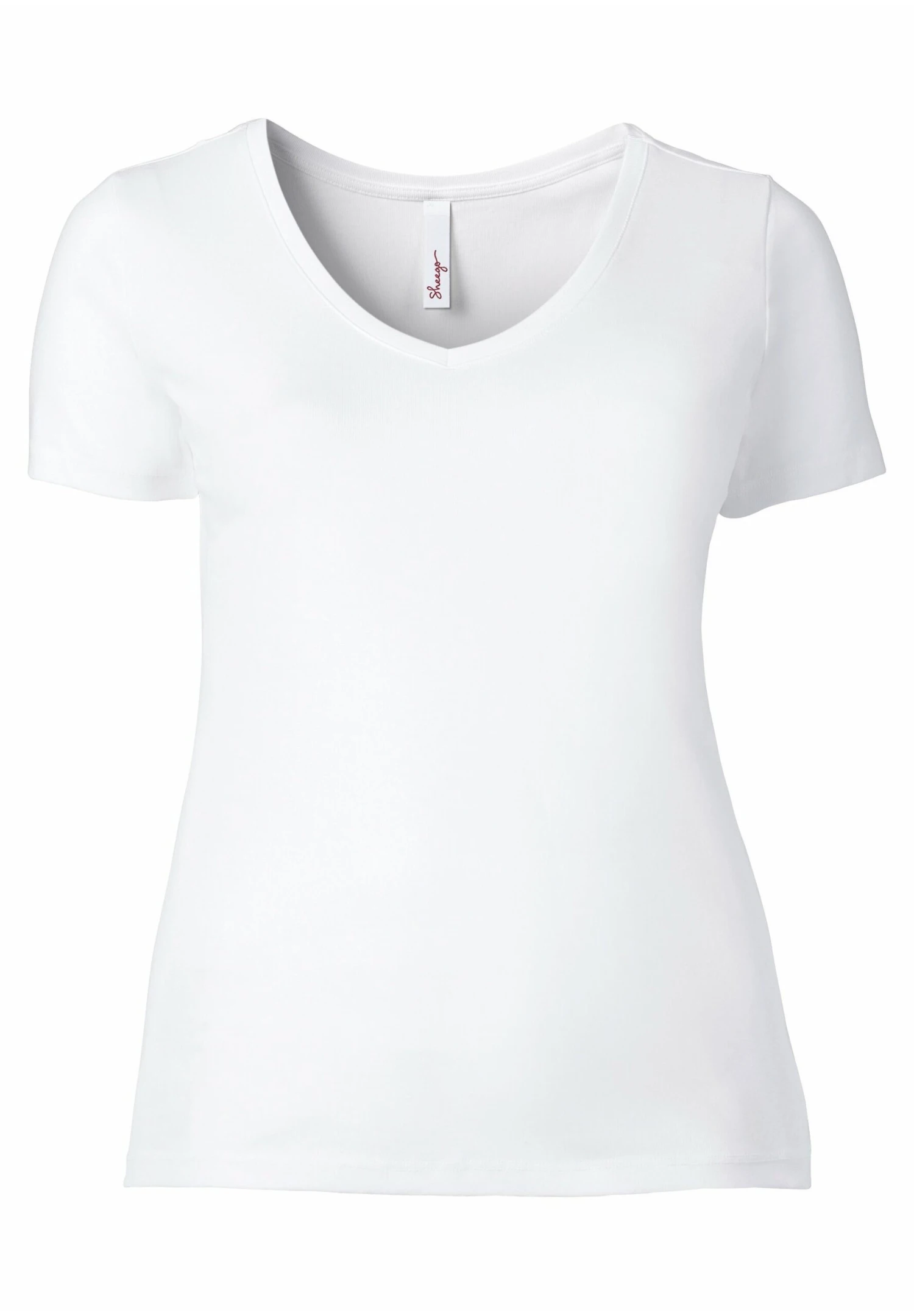 Sheego Camiseta Básica - White 4 Sheego Camiseta Básica - White - Imagen 4