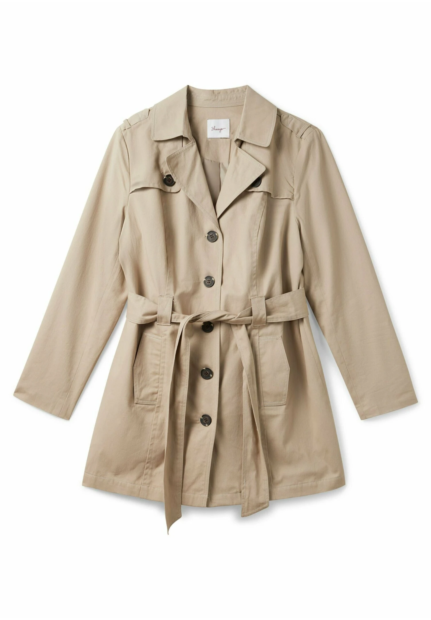 Sheego Gabardina - Softtaupe 5 Sheego Gabardina - Softtaupe - Imagen 5