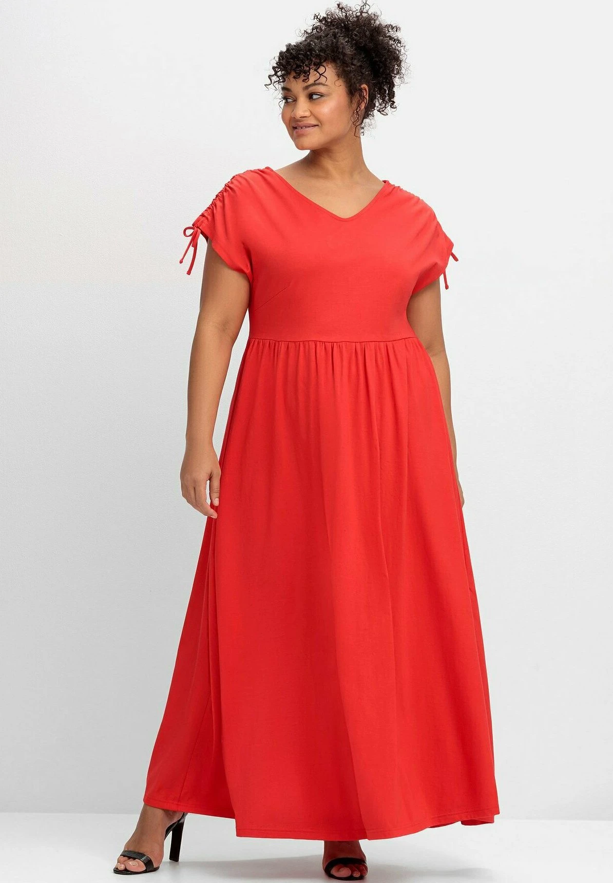 Sheego Vestido Largo - Rot 1 Sheego Vestido Largo - Rot