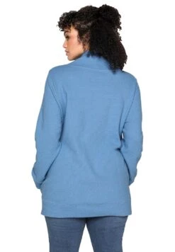 Sheego Sudadera - Jeansblau -Sheego Ventas d1821194c49a4b7f8eb6c9bcdf3cc21f