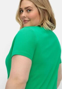 Sheego Camiseta Básica - Blattgrün 8 Sheego Camiseta Básica - Blattgrün -Sheego Ventas d29ad29d6fc94a539adfab0bdf6770fd