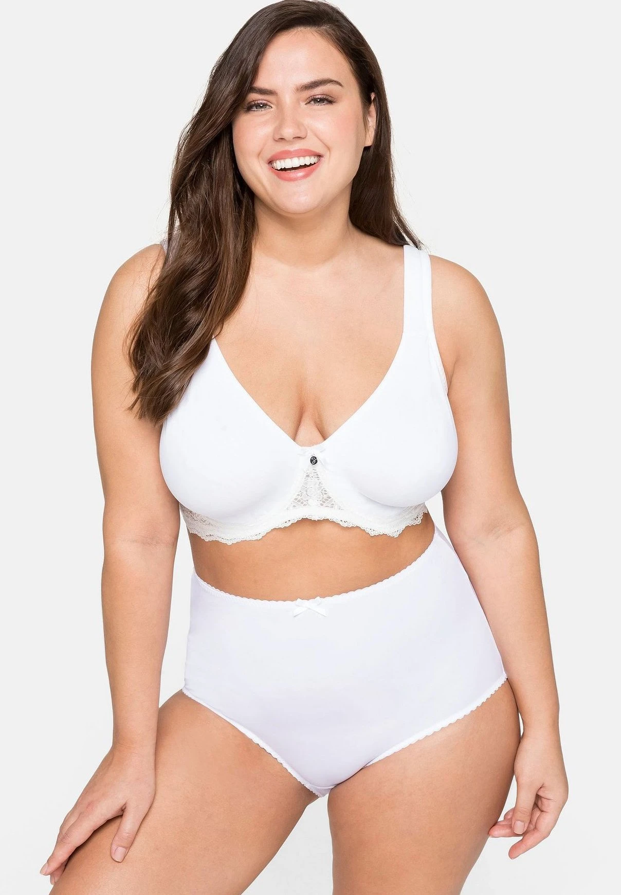 Sheego Sujetador Con Aros - Weiß 2 Sheego Sujetador Con Aros - Weiß - Imagen 2