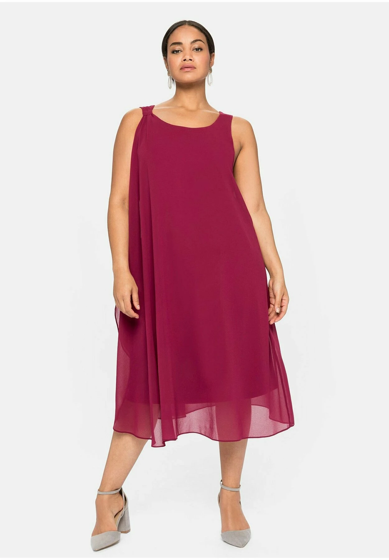 Sheego Vestido Informal - Himbeere 2 Sheego Vestido Informal - Himbeere - Imagen 2