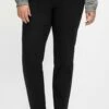 Sheego Twill - Pantalones - Schwarz