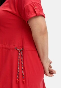 Sheego Vestido Ligero - Mohnrot -Sheego Ventas d8a803bd238b4556acd1237abb1409fe