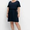 Sheego Vestido Ligero - Nachtblau