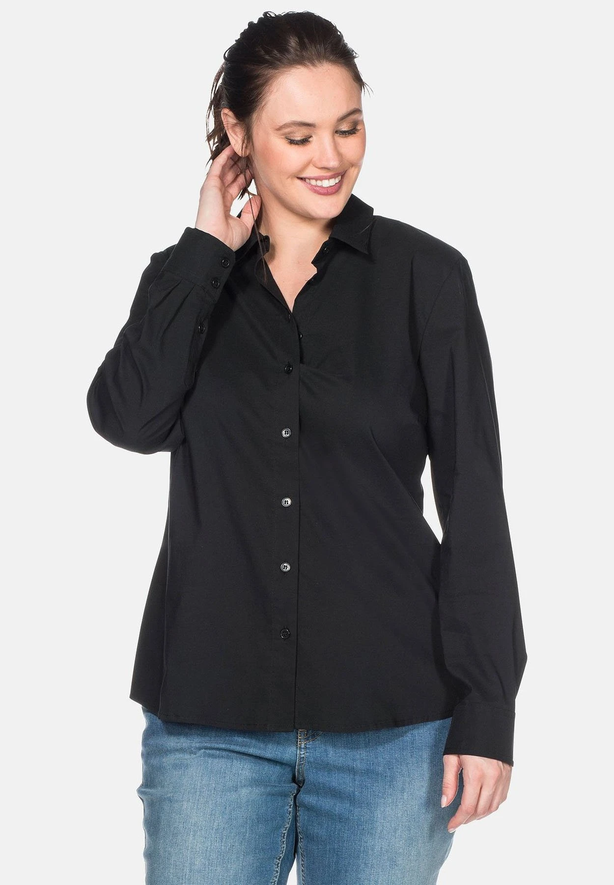 Sheego Camisa - Black 1 Sheego Camisa - Black