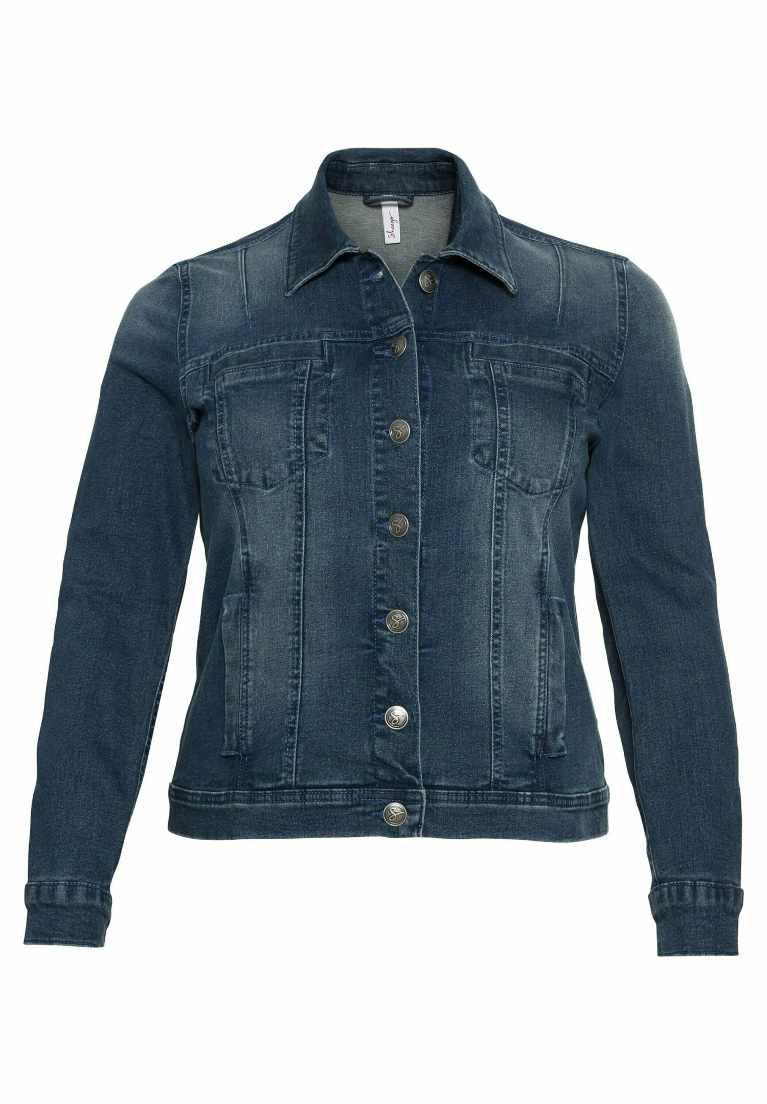 Sheego Chaqueta Vaquera - Blue Denim 5 Sheego Chaqueta Vaquera - Blue Denim - Imagen 5