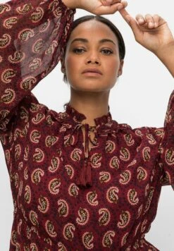 Sheego Vestido Informal - Rostrot Bedruckt -Sheego Ventas e58d4950abc5482f9c0a678490aadd6e