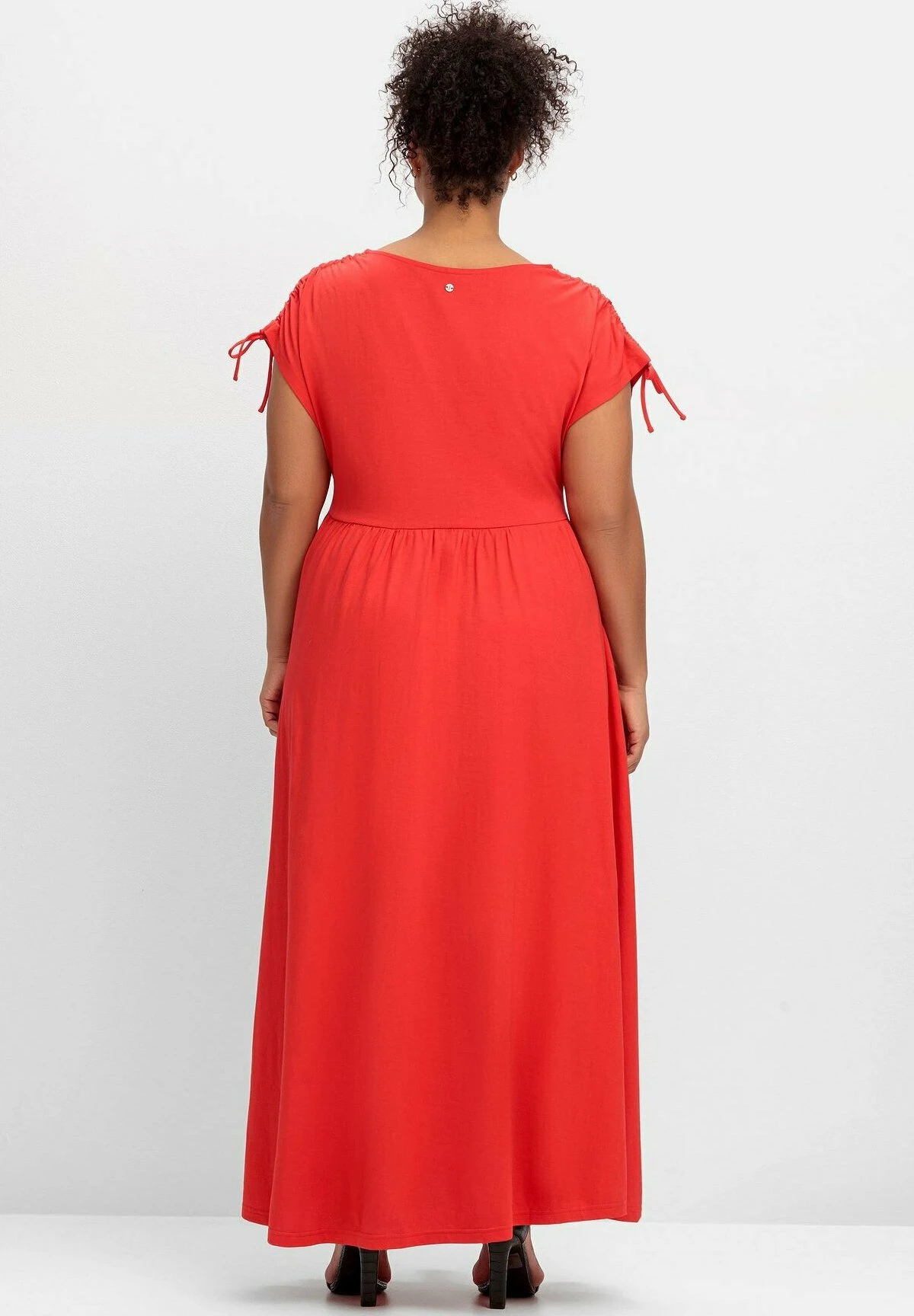 Sheego Vestido Largo - Rot 3 Sheego Vestido Largo - Rot - Imagen 3