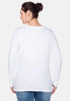 Sheego Camiseta De Manga Larga - White 6 Sheego Camiseta De Manga Larga - White -Sheego Ventas e9b539c55cf24b6bb1eb34e3c6255319