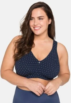 Sheego Entlastungs 2Pack - Sujetador Sin Aros - Marine