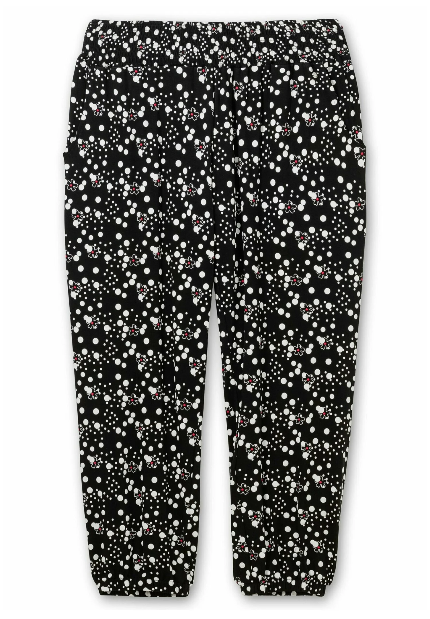 Sheego Strand - Pantalones Deportivos - Schwarz Gepunktet 5 Sheego Strand - Pantalones Deportivos - Schwarz Gepunktet - Imagen 5