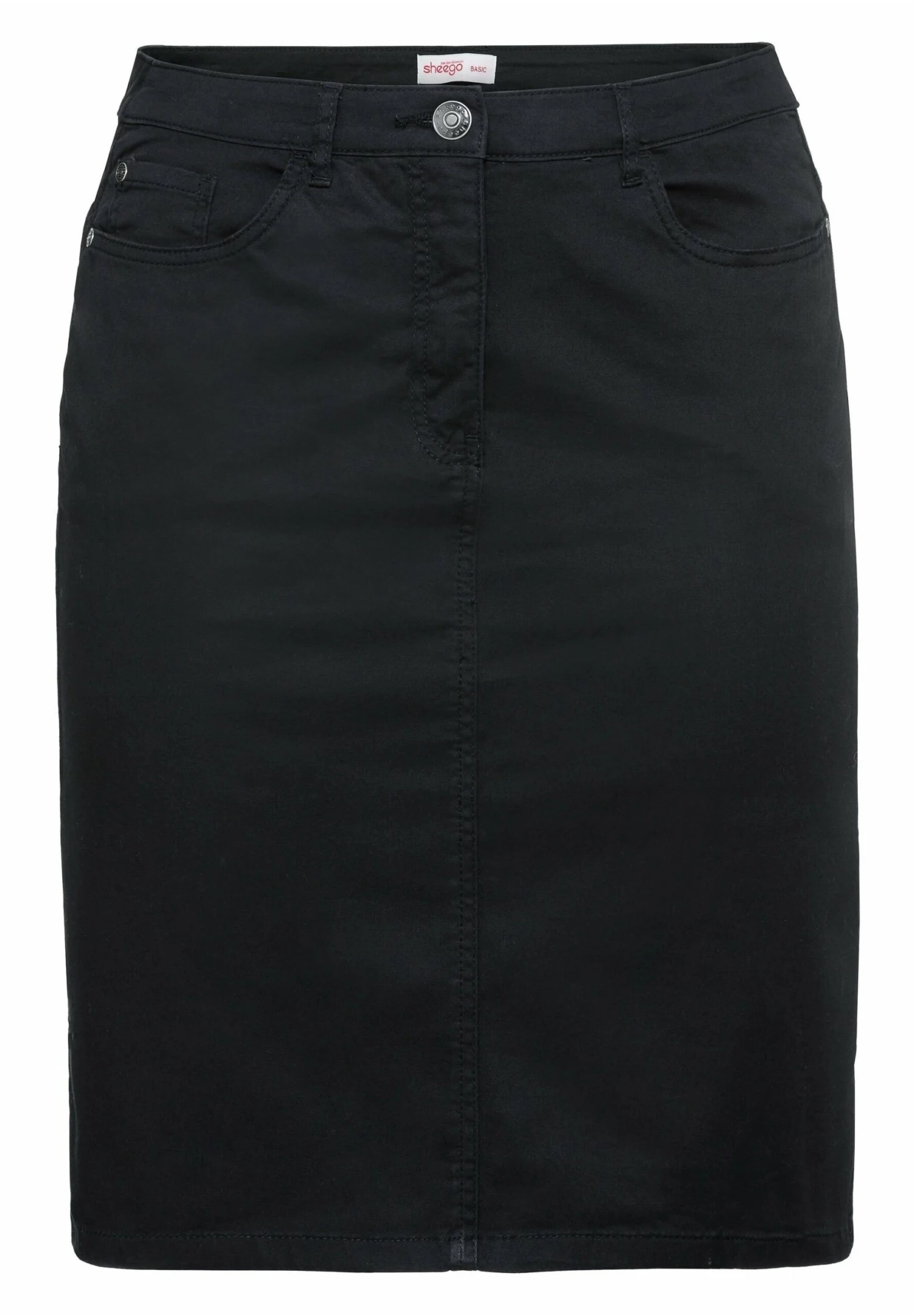 Sheego Falda De Tubo - Schwarz 6 Sheego Falda De Tubo - Schwarz - Imagen 6