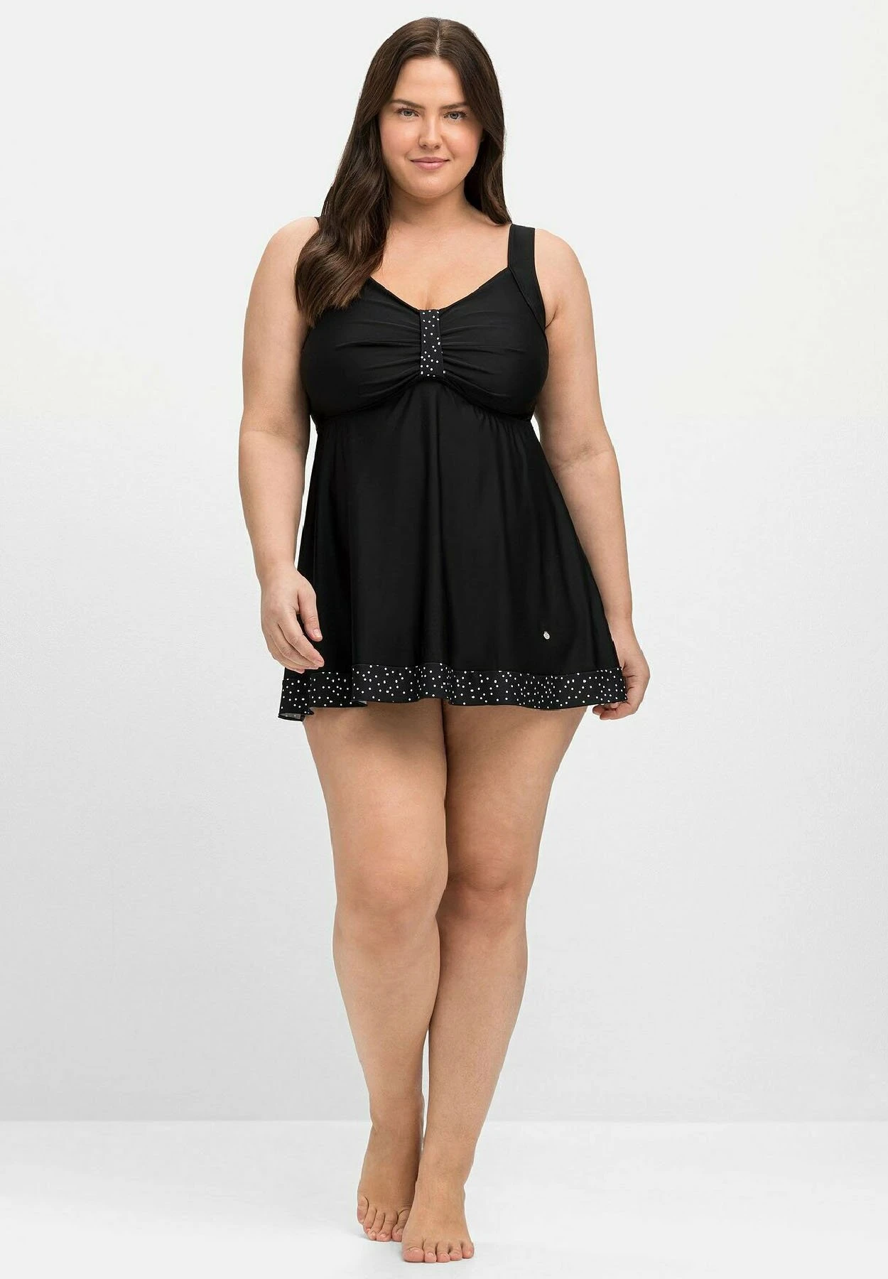 Sheego Top De Bikini - Schwarz Gepunktet 2 Sheego Top De Bikini - Schwarz Gepunktet - Imagen 2