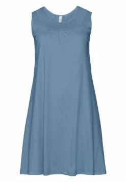 Sheego Vestido Ligero - Blau -Sheego Ventas f80cfeb848204fd3887b5b4414c518dd