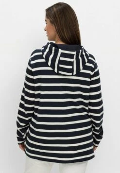 Sheego Jersey Con Capucha - Nachtblau Gestreift 7 Sheego Jersey Con Capucha - Nachtblau Gestreift -Sheego Ventas fc6cfa7fb3f949f2b86aeead57dceac5